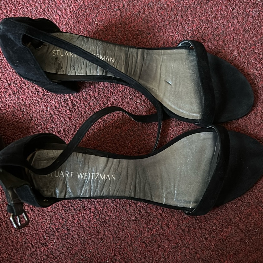 Stuart Weitzman suede shoe